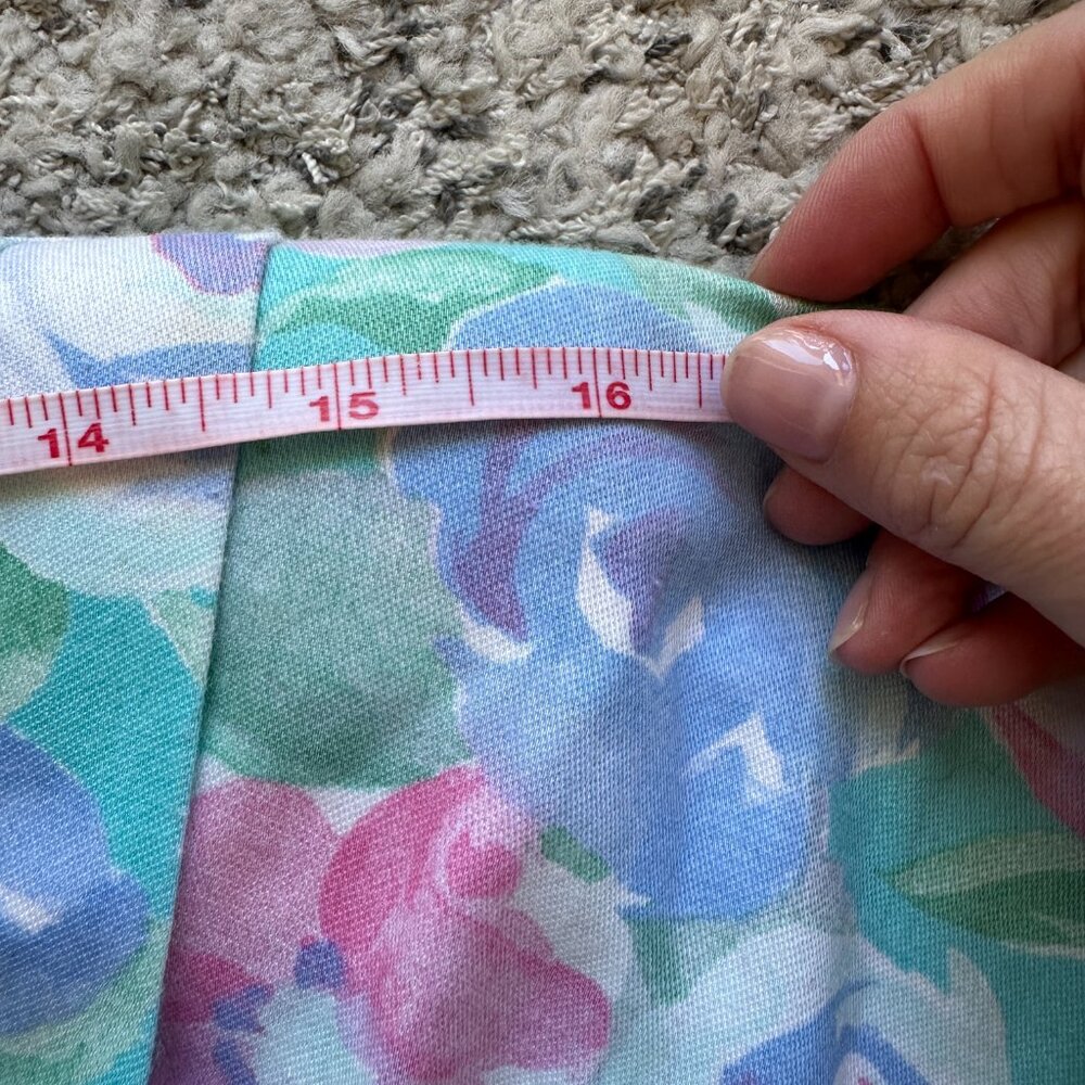Vintage Impromptu Floral Wrap Dress Medium - Picture 3 of 10